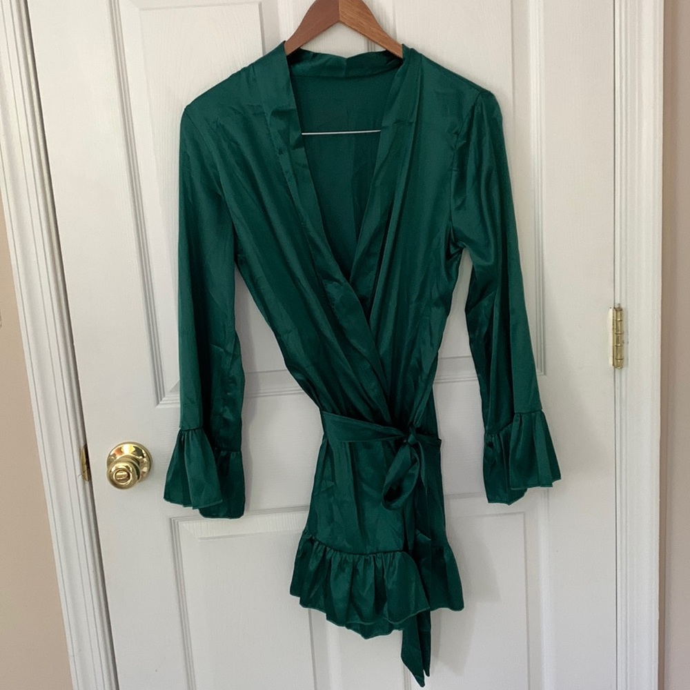 Green robe